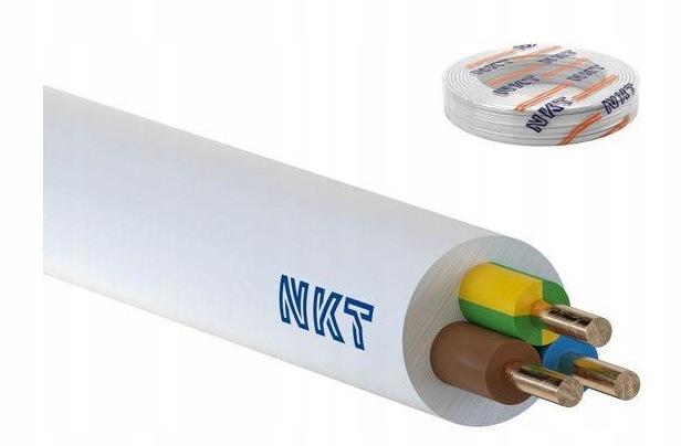 Przewód NKT YDY 3x2,5 żo 450/750V /100m/