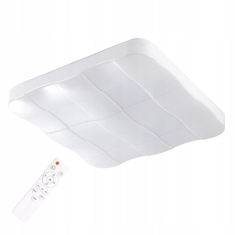 Plafon kwadratowy LED POLARIS 40K kwadrat 72W pilot POLUX