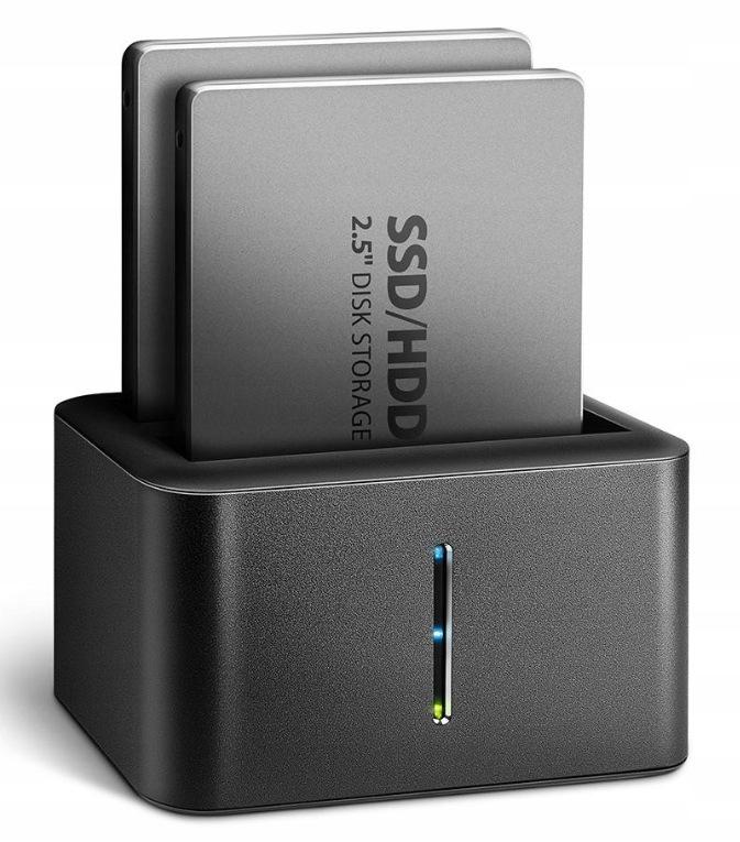 Stacja dokująca MINI AXAGON ADSA-D25 USB 3.2 Gen 1 -2x SATA 6G 2.5" SSD/HDD