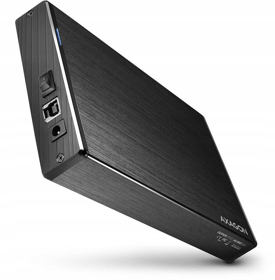 Obudowa zewnętrzna AXAGON EE35-XA3 aluminiowa, USB 3.2 Gen 1 SATA 3G 3.5"
