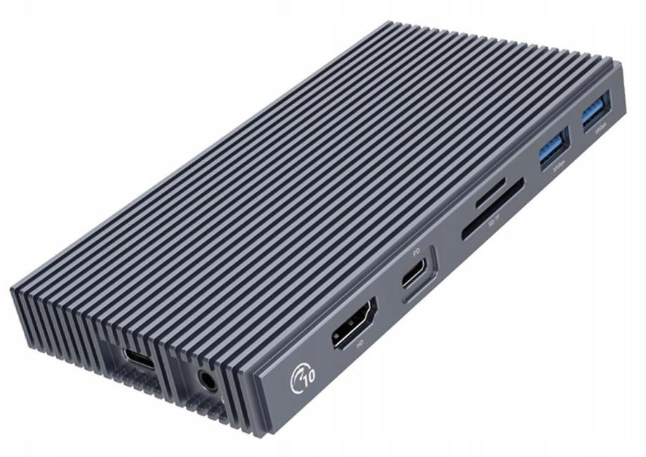 Orico Stacja dokująca z obudową M.2 NVMe, aktywna PD 100W, HDMI 2.0, audio