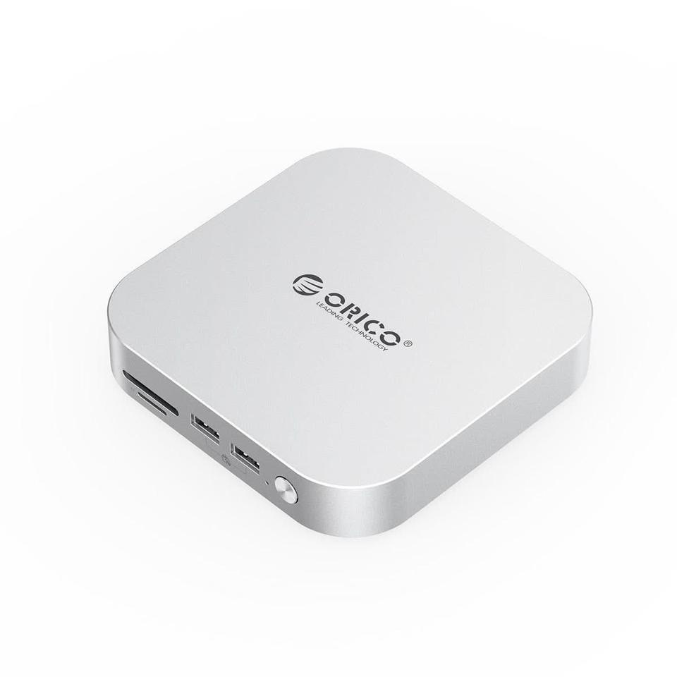 Orico Stacja dokująca do MacMini, USB-C 10 Gbps, z obudową M.2 NVMe, metal