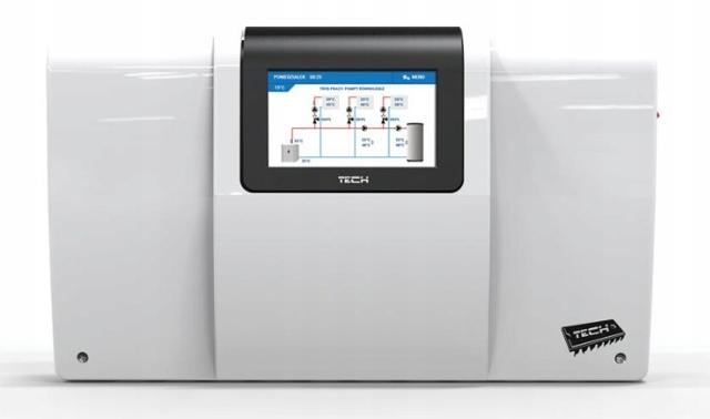 Sterownik do instalacji z OPEN THERM(obsługa 3 siłowników zaworu + solar)