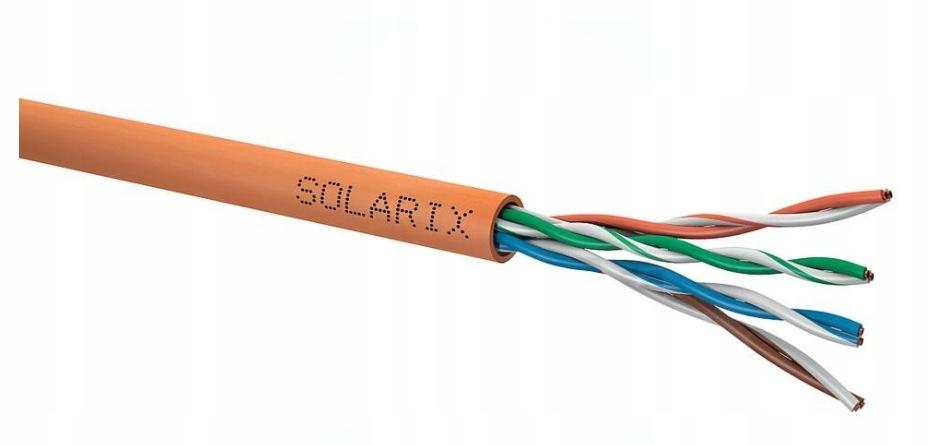 KABEL SKRĘTKA SOLARIX CAT.5E UTP LSOHFR B2ca SXKD-5E-UTP-LSOHFR-B2ca 305m