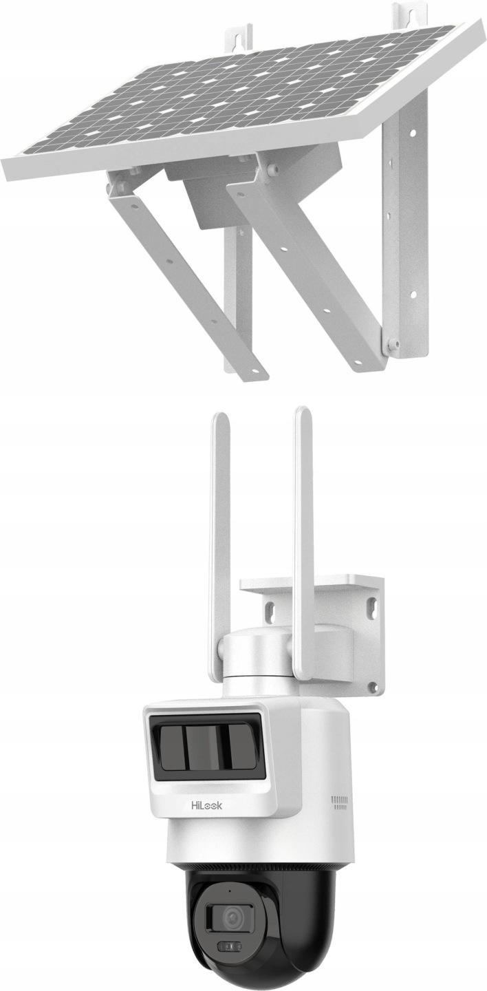 Kamera IP Hilook PTZ-N2C400I-K/4G/C05S10 2.8mm z panelem solarnym LTE/4G