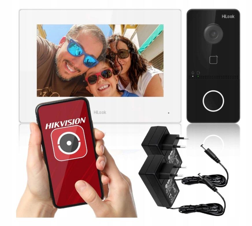 Zestaw wideodomofonowy IP Hilook by hikvision IP-VIS-SLIM-W