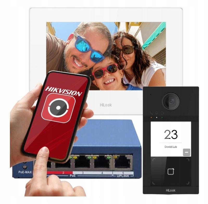 Zestaw wideodomofonowy IP Hilook by Hikvision IP-VIS-Pro-W