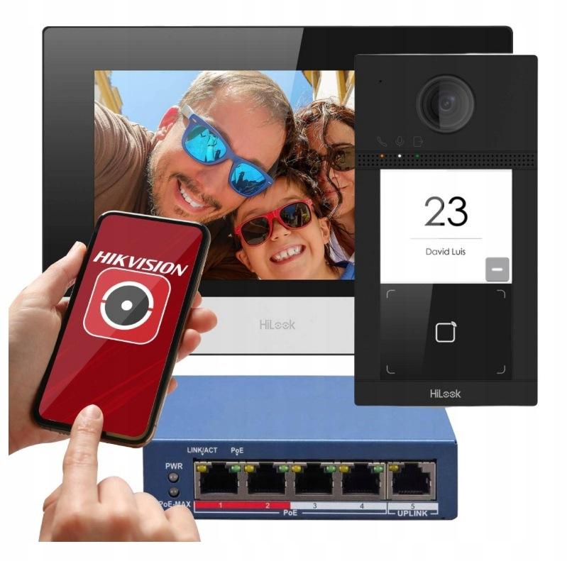Zestaw wideodomofonowy IP Hilook by Hikvision IP-VIS-Pro