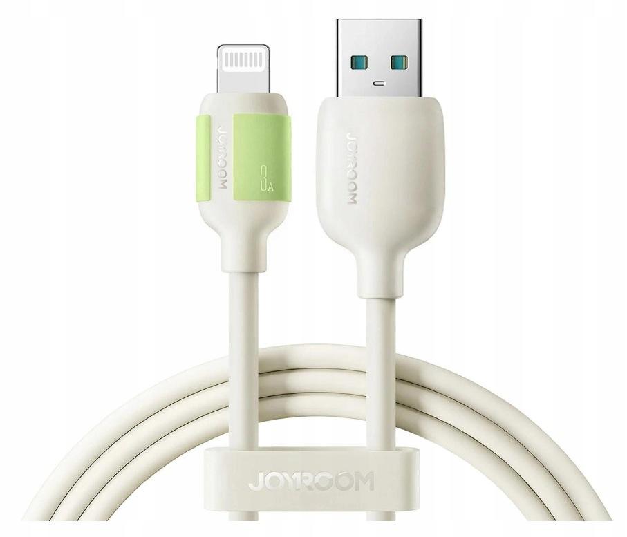 Kabel Joyroom S-A53 3A USB-A - Lightning z fluorescencyjną końcówką 1,2 m