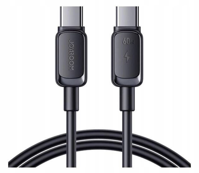 Kabel USB-C / USB-C Joyroom Fast Charging S-CC100A141B 120cm 60W 5A czarny