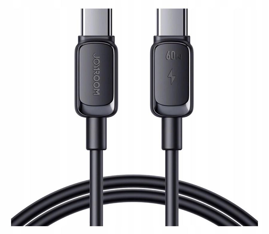 Kabel USB-C / USB-C Joyroom Fast Charging S-CC100A141B 120cm 60W 5A czarny