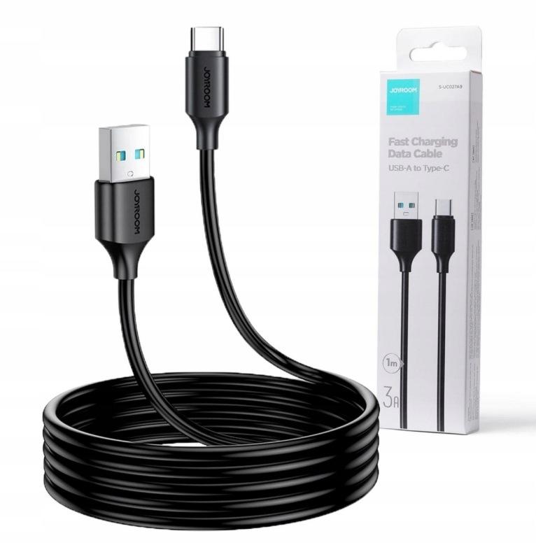 Kabel USB-A / USB-C Joyroom S-UC027A9 100cm 3A czarny
