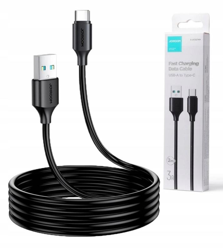 Kabel USB-A / USB-C Joyroom S-UC027A9 200cm 3A czarny