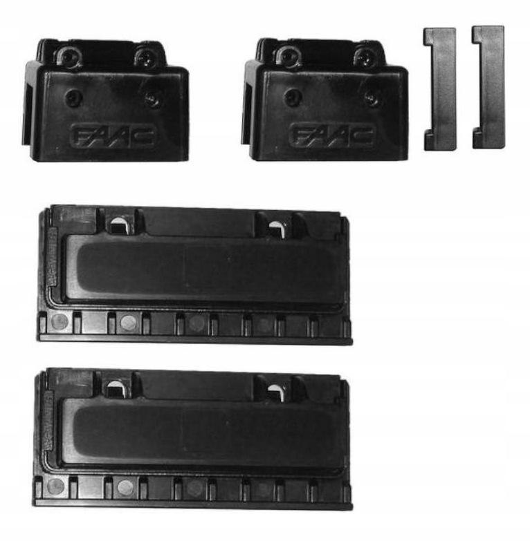Magnesy wyłącznika krańcowego z uchwytami - FAAC 740/741 i 746 ER/844 ER