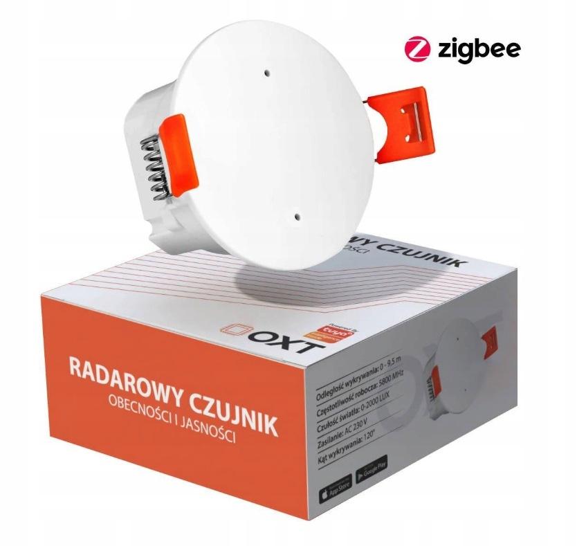 OXT Czujnik radar obecności jasności 230V ZigBee TUYA T160