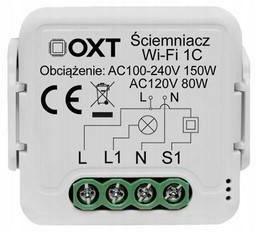 Moduł OXT mini ściemniacz 1 obwód WiFi TUYA T225