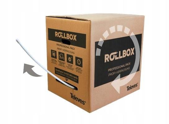 KABEL KONCENTRYCZNY Televes T-100 PVC Eca KLASA A - 250m Pull Box