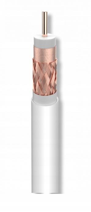 KABEL KONCENTRYCZNY Televes T-100plus PVC Eca KLASA A - 1m