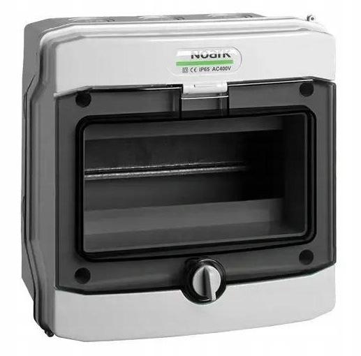 PLASTIKOWA OBUDOWA INSTALACYJNA Natynkowa 1X8 modułów. PHS 8T NOARK 101493