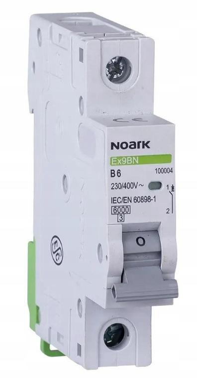 WYŁĄCZNIK NADPRĄDOWY 6 KA, B, 25A, 1P, Ex9BN 1P B25 Noark 100010