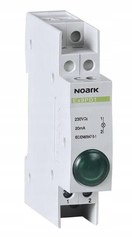 LAMPKA SYGNALIZACYJNA, 230V AC/DC, 1 ZIELONY Ex9PD1g Noark 102443