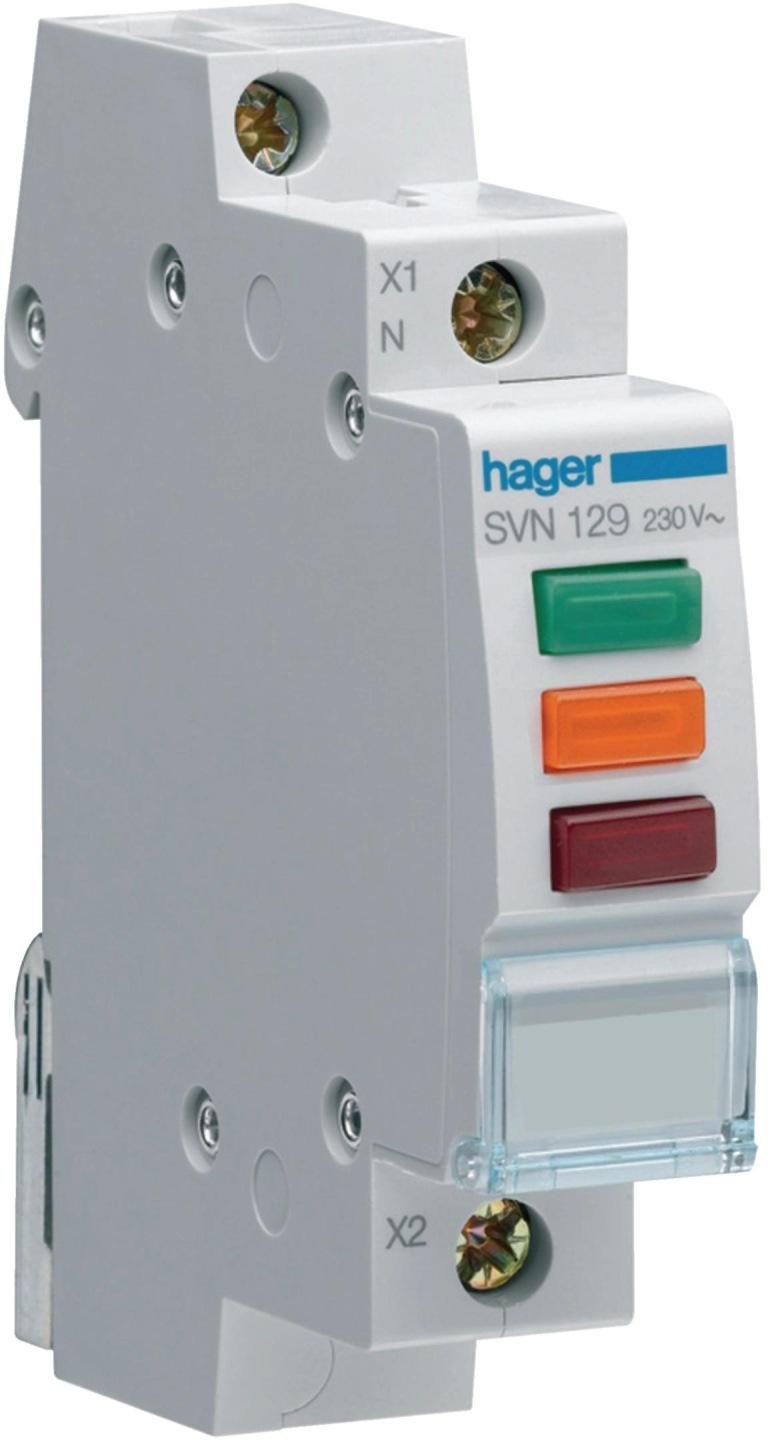 Lampka sygnalizacyjna, 230V AC HAGER SVN129