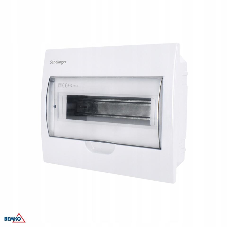 Rozdzielnica podtynkowa IP40 ZACISKI 12N+12PE 1x12P