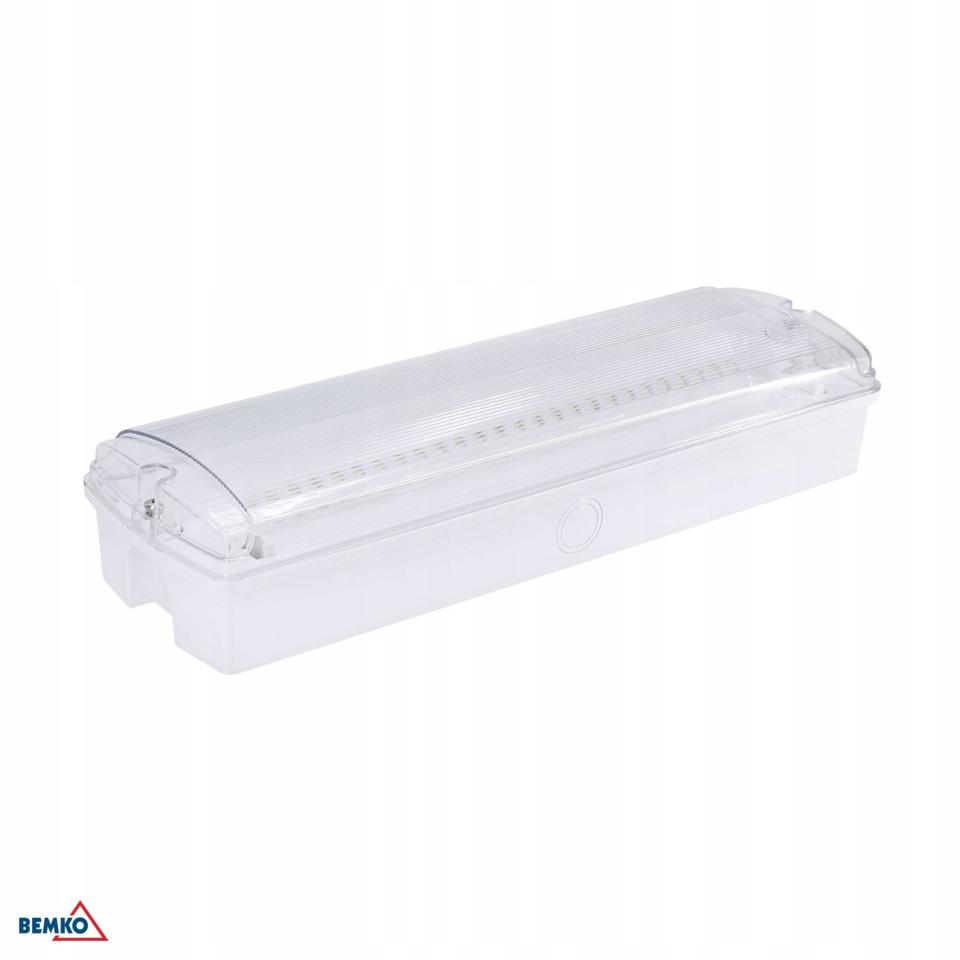 Oprawa awaryjna natynkowa GALER 3H 3.5W IP65 CNBOP Z ZESTAWEM PIKTOGRAMoW