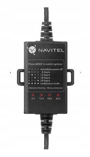 Zasilanie trybu parkingowego Navitel Smartbox Max USB-C na mini-USB