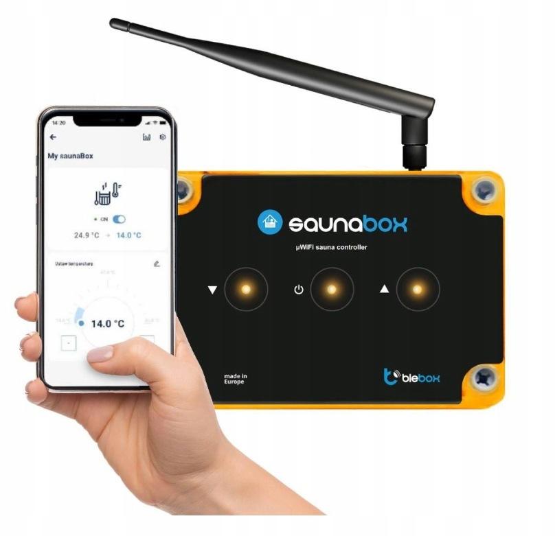 Moduł sterowania sauną saunabox pro Blebox