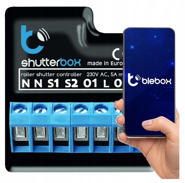 Moduł sterowania roletami shutterbox Blebox