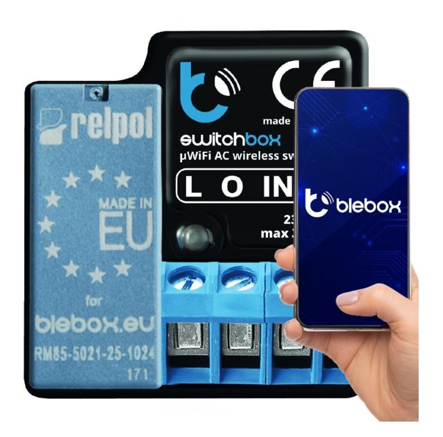 Moduł przekaźnikowy switchbox v3 Blebox