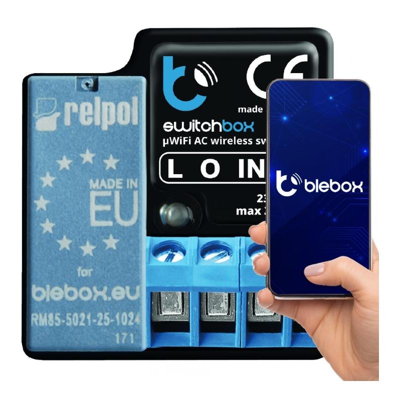 Moduł przekaźnikowy switchbox v3 Blebox