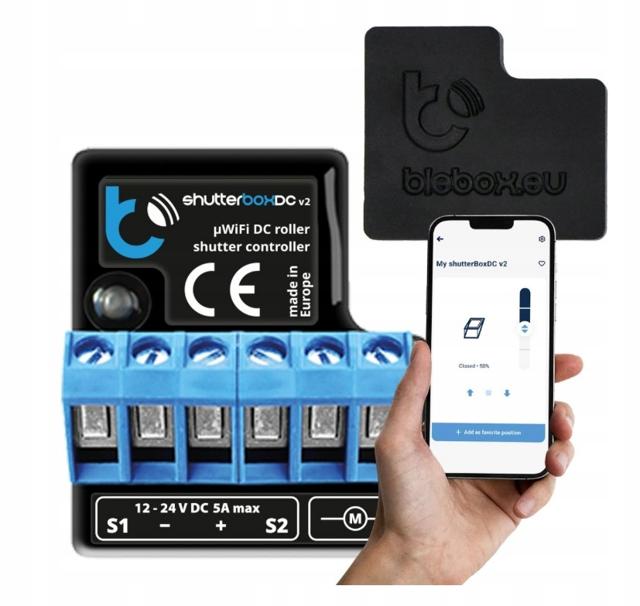Moduł sterowania roletami shutterboxdc v2 Blebox