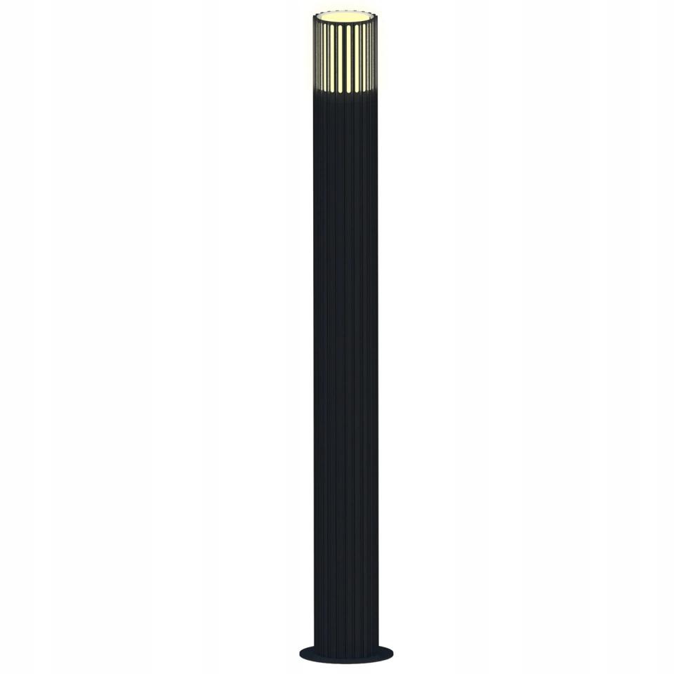 Lampa zewn. KUUSAMO słupek oświetleniowy okrągły Goldlux E27 90 cm czarny
