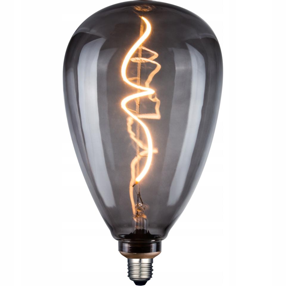 Deco Vintage Żarówka LED S173 E27 Smoke filament 4W 50lm ExtraWW Polux