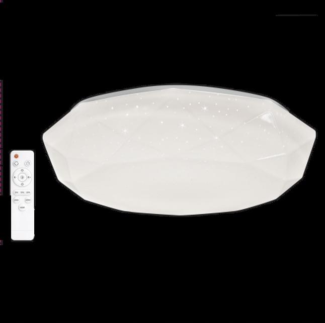 Plafon okrągły LED GALAXY 48W 3000-6000K z pilotem IR