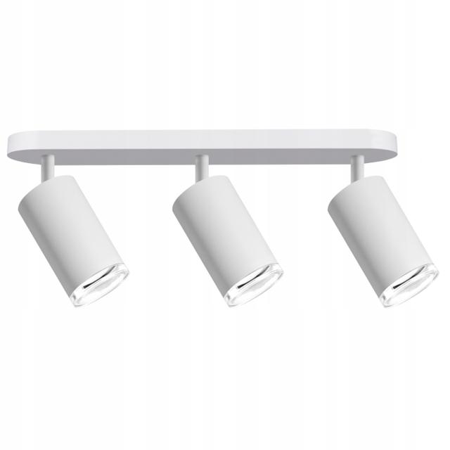 Lampa ścienno-sufitowa TURYN 3*GU10 IP44 biała