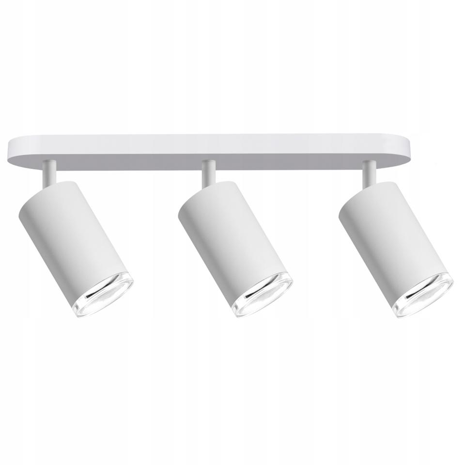 Lampa ścienno-sufitowa TURYN 3*GU10 IP44 biała