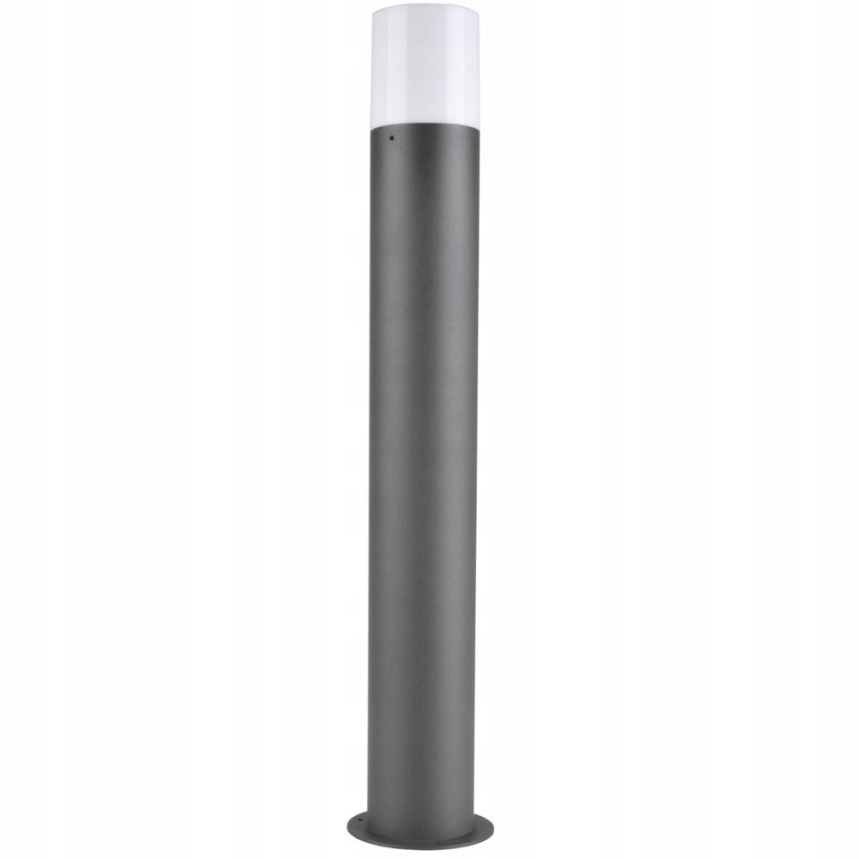 Słupek oświetleniowy okrągły DALLAS lampa stojąca 60cm E27 grafit