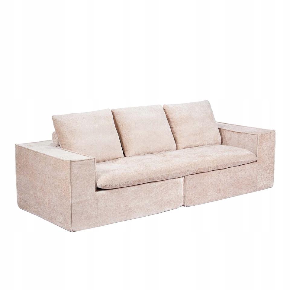 Sofa kompresyjna VENZA C kremowa Domaison 240 x 95 cm