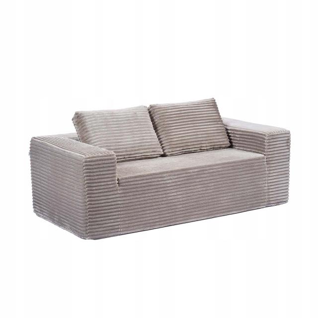 Sofa kompresyjna YANA G Domaison 180 x 90 cm szary