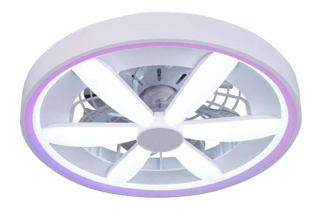 Plafon LED MALAWI 48W 3000-6500K + MAGIC RGB + wentylator 15W z pilotem IR