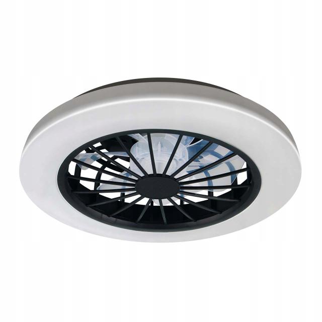 Plafon LED GHANA 24W 3000-6500K + wentylator 15W z pilotem IR
