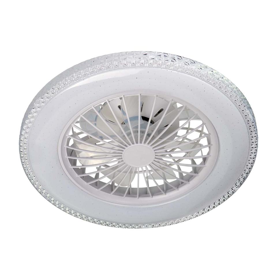 Plafon LED EGYPT 48W 3000-6500K + wentylator 15W z pilotem IR