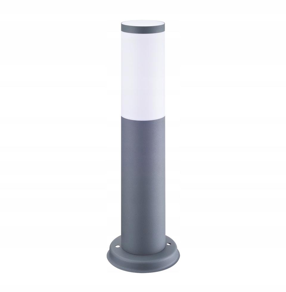 Lampa zewn. OSLO stojąca 45cm szara E27