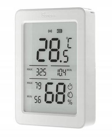 Czujnik Temperatury i Wilgotności ZigBee LCD Sonoff AirGuard TH SNZB-02DR2