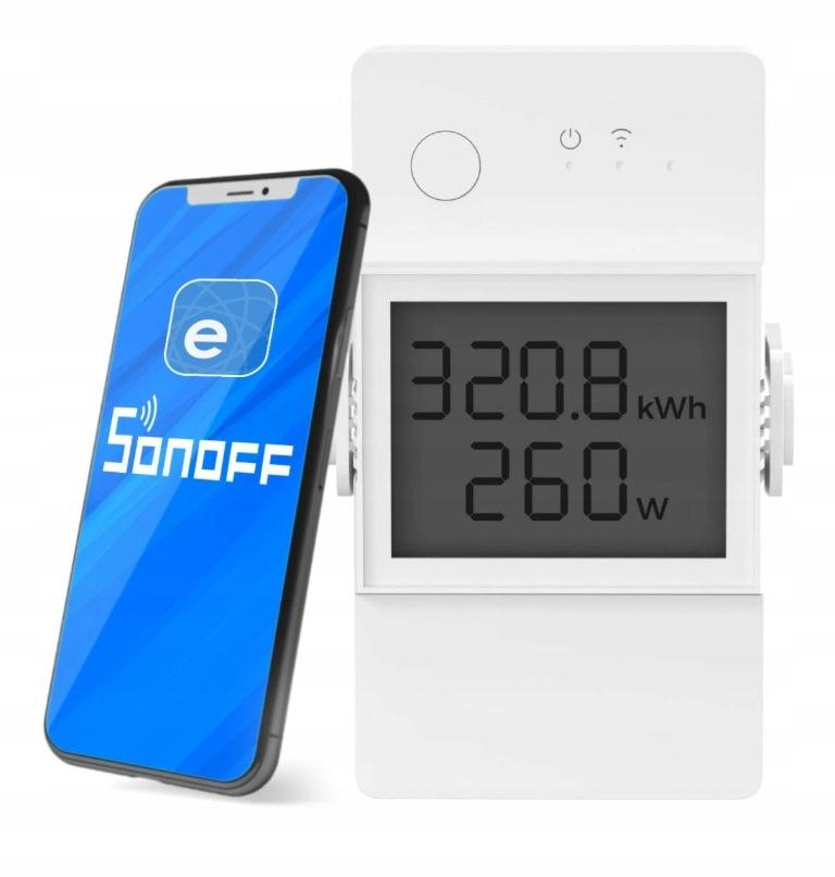 SONOFF POW Elite | POWR320D | Przekaźnik Wifi z funkcją pomiaru zużycia prą