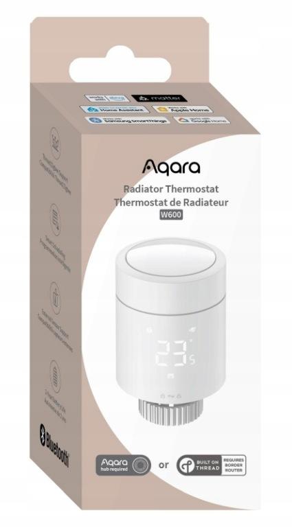Aqara Radiator Thermostat W600 (Offline) Głowica termostatyczna, WT-A03D
