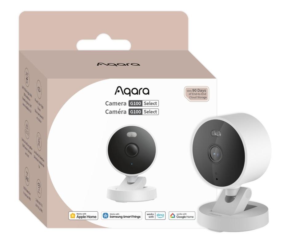 Aqara Camera G100 Select Biała | Kamera IP | 1296p